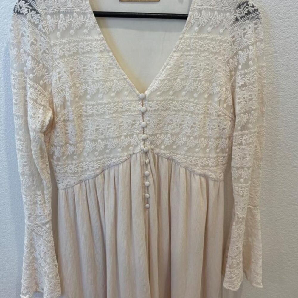 Shyanne Women's Cream Dress